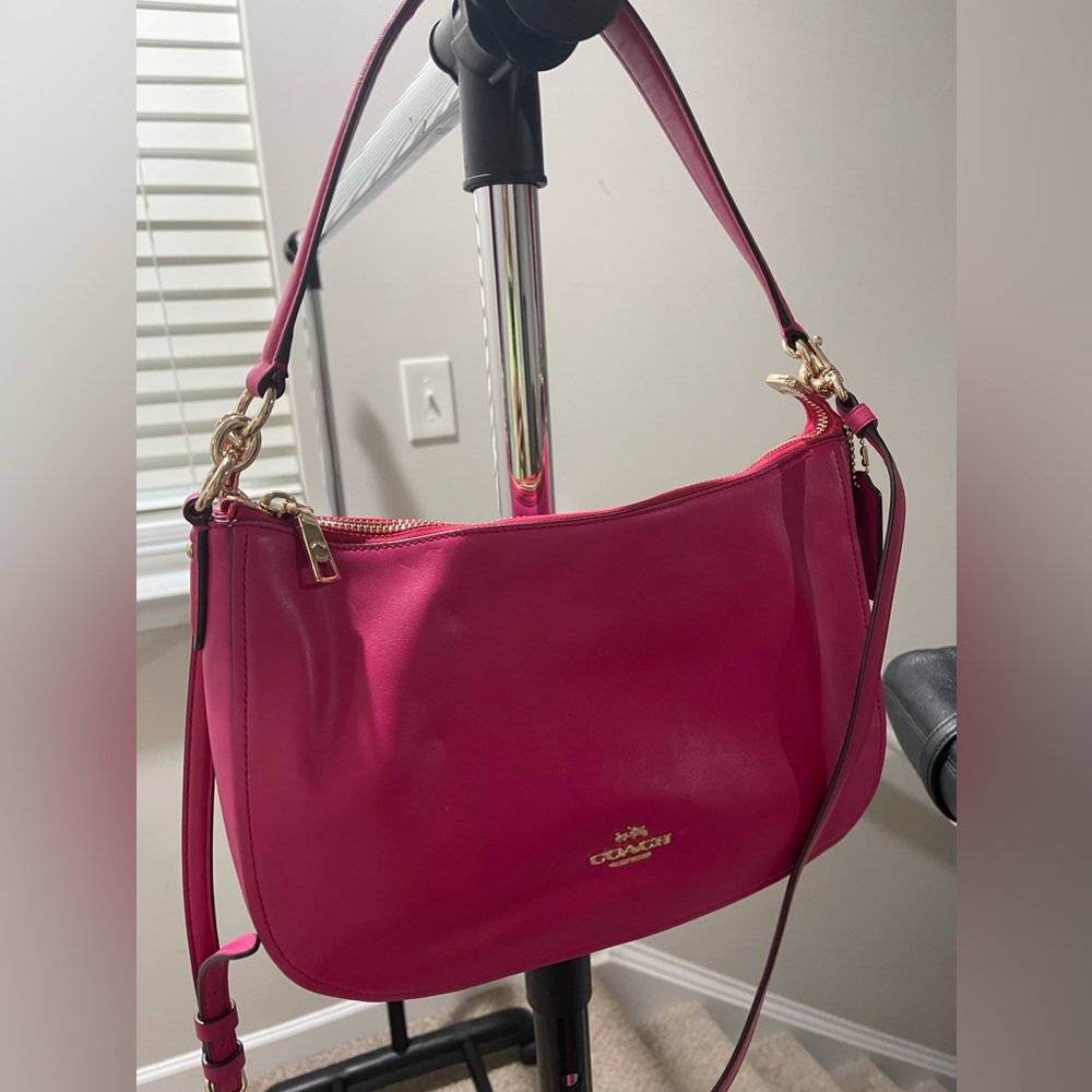 Used Hot Pink Coach Purse